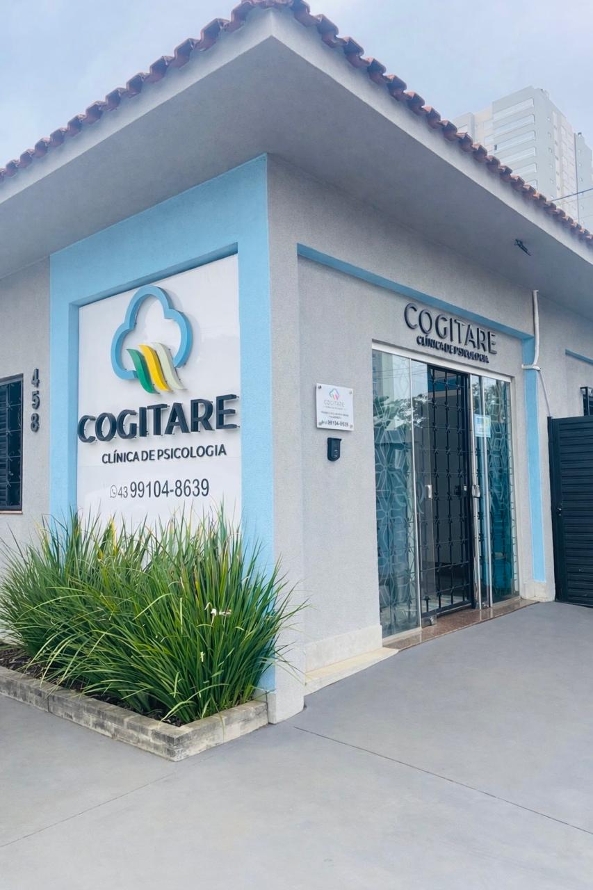 Fachada da Cogitare Clínica de Psicologia em Arapongas